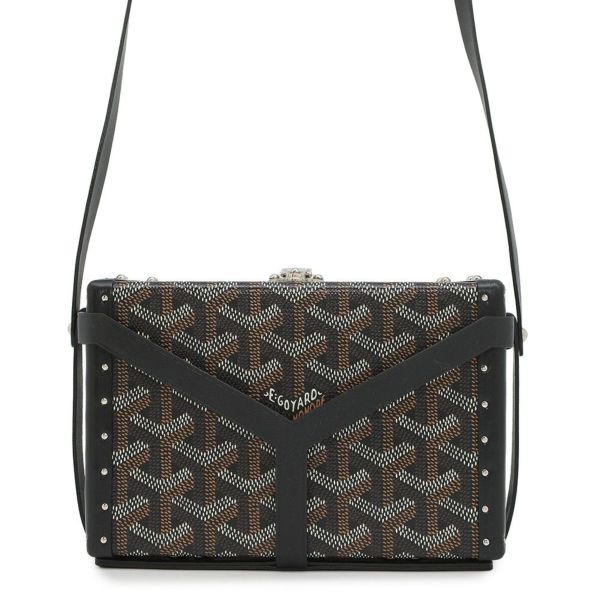 ◆Sランク◆VINTAGE◆【GOYARD】ミノディエール*トランクバッグ ゴヤール ショルダーバッグ ミノディエール トランクバッグ PVC