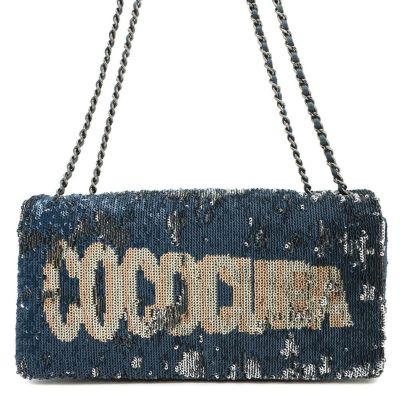 シャネル ショルダーバッグ スパンコール チェーンショルダー シャネル(CHANEL)シャネル スパンコールチェーンショルダー
