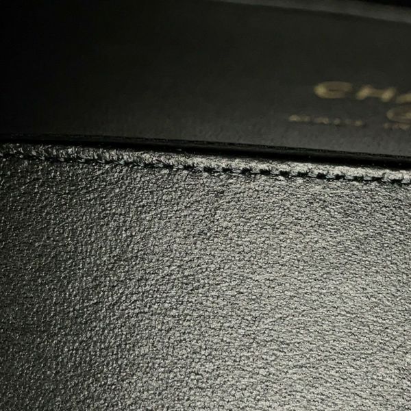 シャネル チェーンショルダーバッグ マトラッセ ココマーク ヴァニティケース ラムスキン AP2199 CHANEL 黒 バニティ
