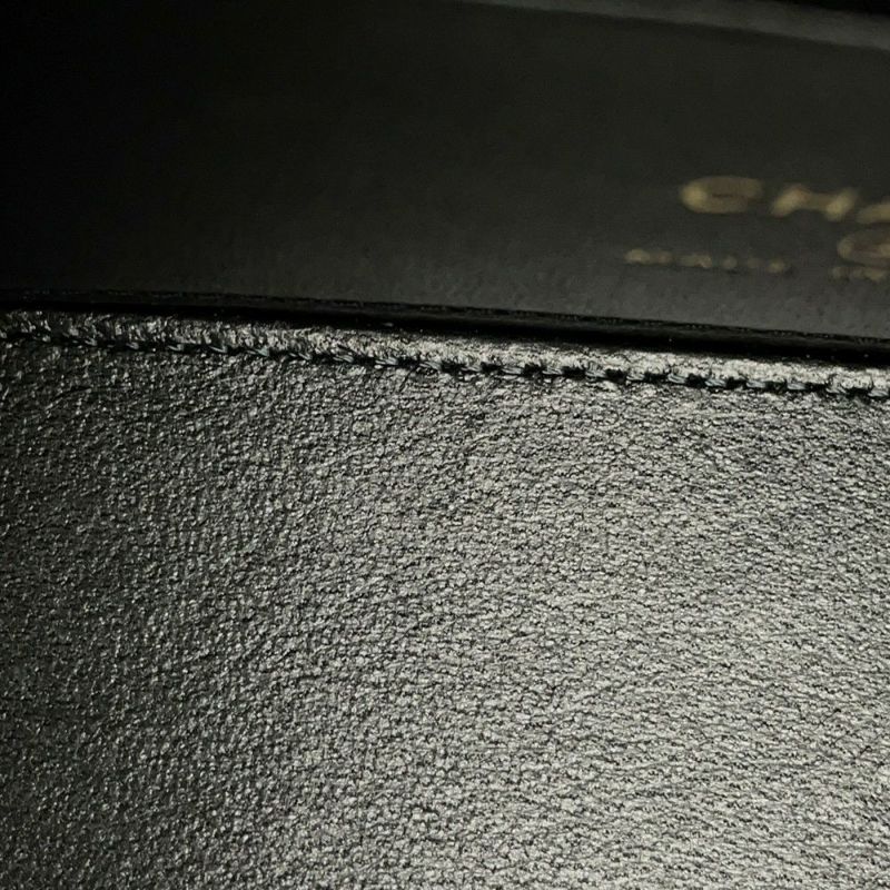 シャネル チェーンショルダーバッグ マトラッセ ココマーク ヴァニティケース ラムスキン AP2199 CHANEL 黒 バニティ