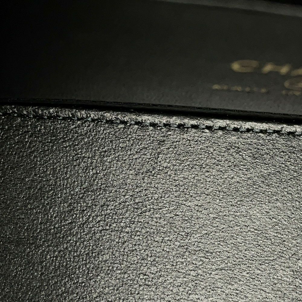 シャネル チェーンショルダーバッグ マトラッセ ココマーク ヴァニティケース ラムスキン AP2199 CHANEL 黒 バニティ