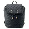 シャネル バックパック CCフィリグリー マトラッセ キャビアスキン ブラック Unused CHANEL シャネル チェーンショルダーバッグ ミニ CC