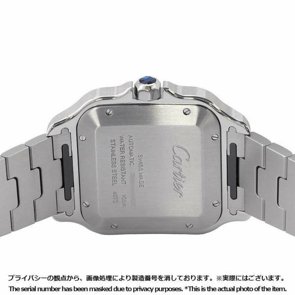 カルティエ サントス ドゥ カルティエ LM WSSA0062 Cartier 腕時計 グリーン文字盤