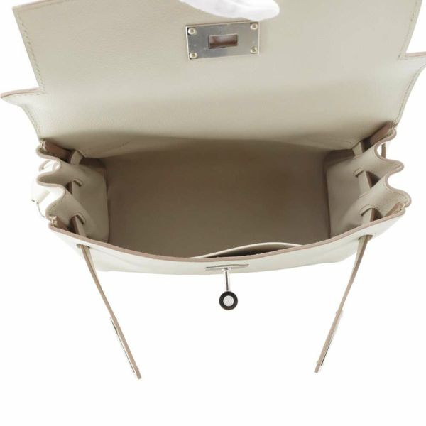 エルメス メッセンジャーケリーPM ベトン/シルバー金具 エバーカラー B刻印 HERMES メンズ