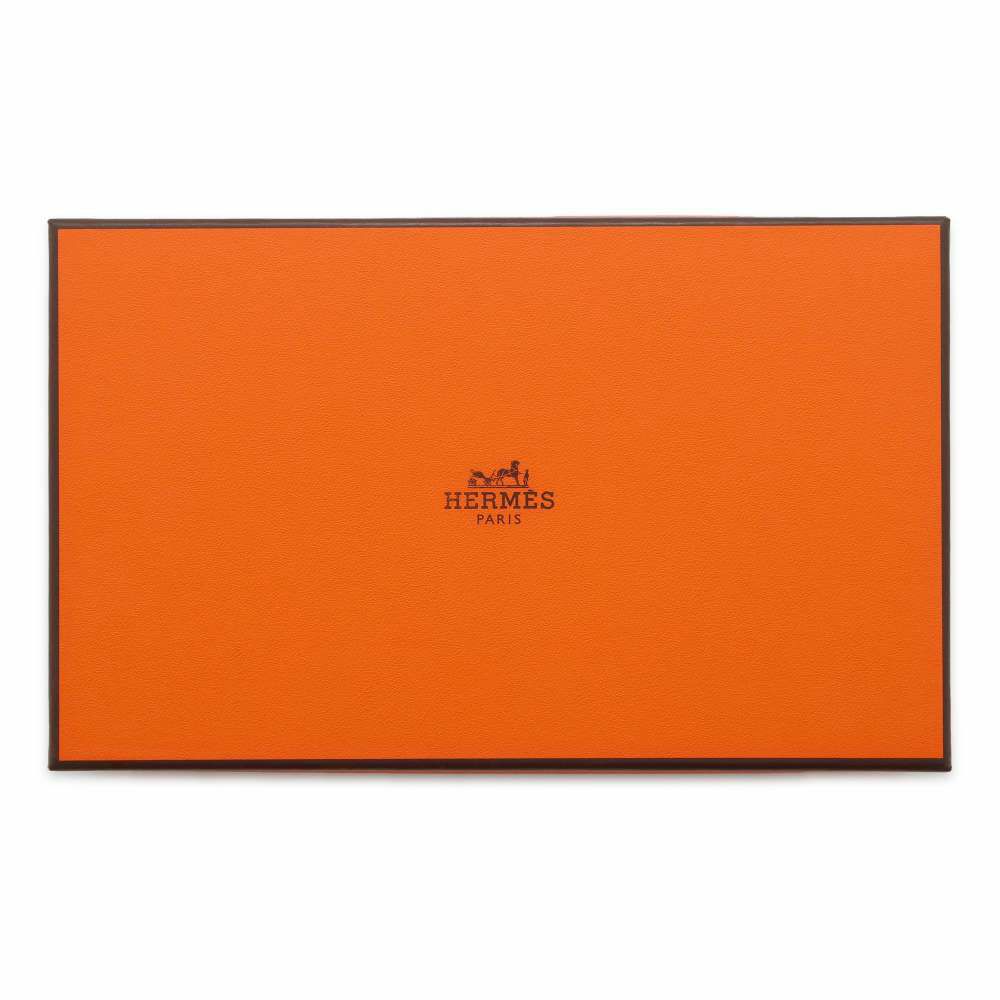 エルメス バッグチャーム ロデオMM ローズアザレ/オレンジポピー/ルージュインディアン ラムスキン A刻印