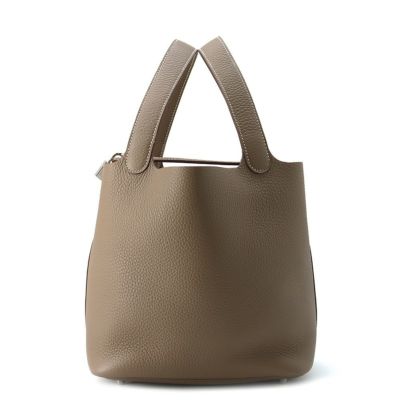 ❣️エルメス❣️HERMESピコタンPMルージュハンドバッグ【美品】 ピコタン PM ルージュH/パラジウム金具 トリヨンクレマンス
