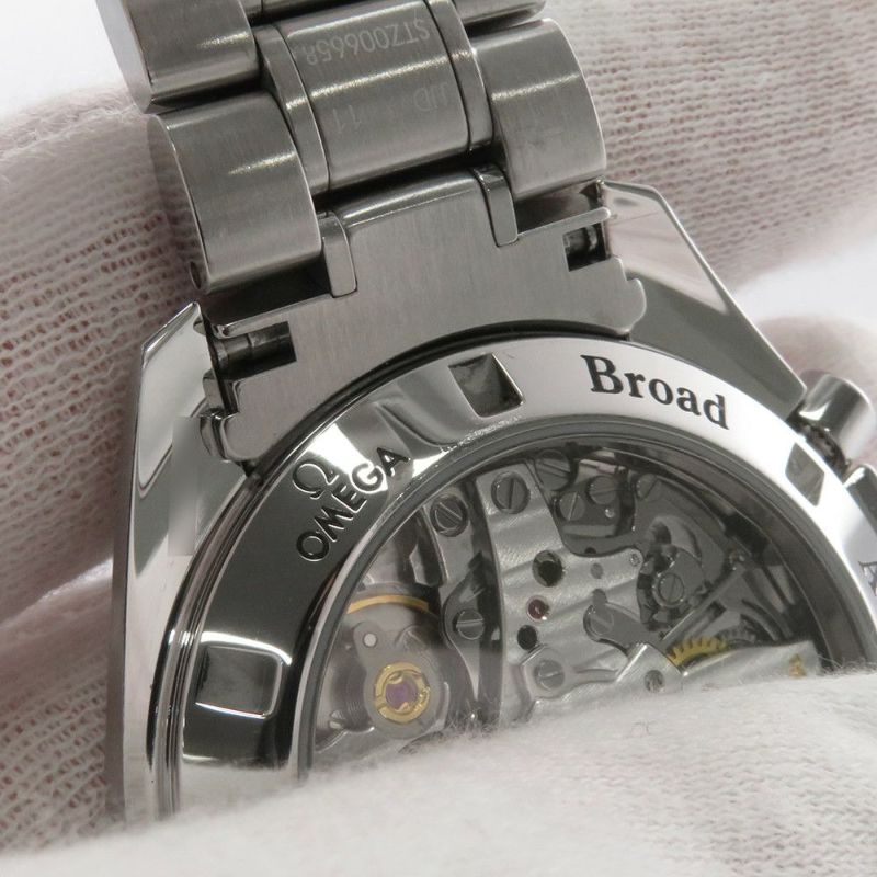 オメガ スピードマスター ブロードアロー 1957 50周年記念モデル 321.10.42.50.01.001 OMEGA 腕時計 黒文字盤