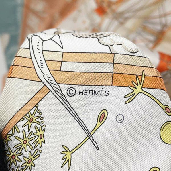 エルメス スカーフ カレ90 エルメス・フラッグシップ Hermes Flagship シルク HERMES シルクスカーフ