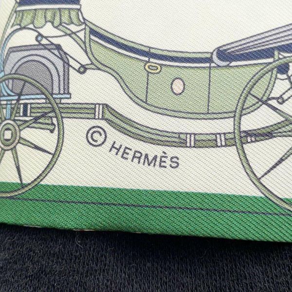 エルメス スカーフ ツイリー Les Voitures Nouvelles 馬車の返還 シルク HERMES