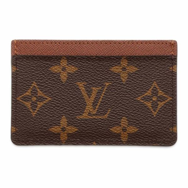 ルイヴィトン カードケース モノグラム ポルト カルト・サーンプル M61733 LOUIS VUITTON パスケース 定期入れ ブラウン