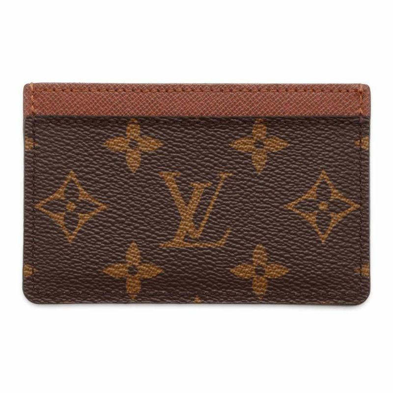 ルイヴィトン カードケース モノグラム ポルト カルト・サーンプル M61733 LOUIS VUITTON パスケース 定期入れ ブラウン