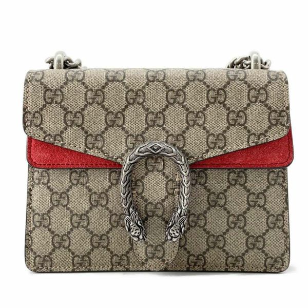 グッチ チェーンショルダーバッグ デュオニソス ミニ GGスプリーム スエード 421970 GUCCI 2wayバッグ