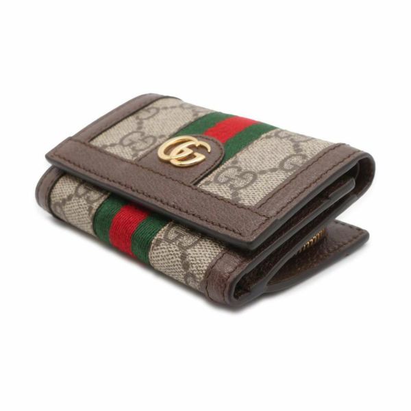 グッチ 三つ折り財布 GGスプリーム オフィディア 644334 GUCCI 財布 コンパクトウォレット