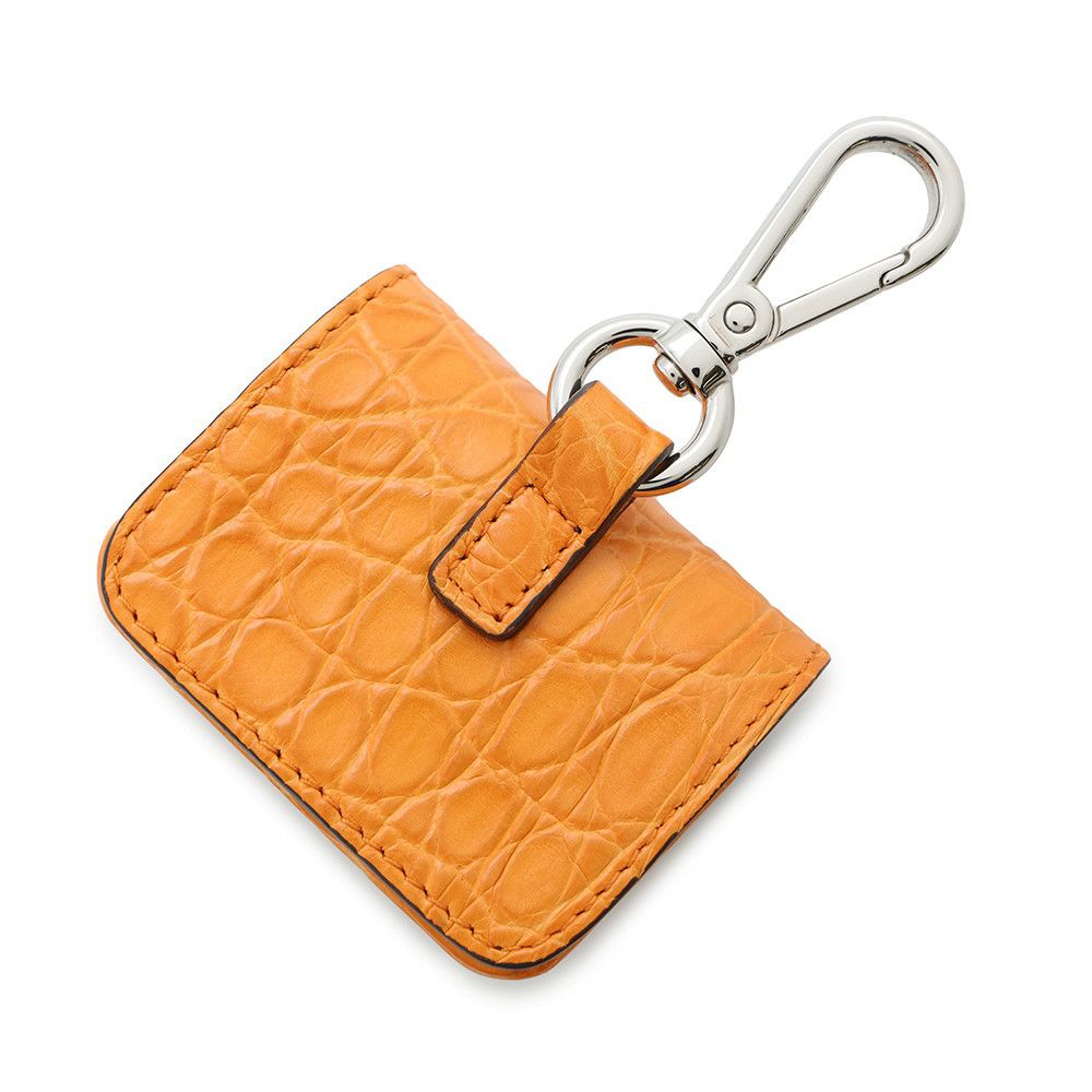 フェンディ AirPods Pro ケース バゲット クロコダイル 7AS157 FENDI チャーム