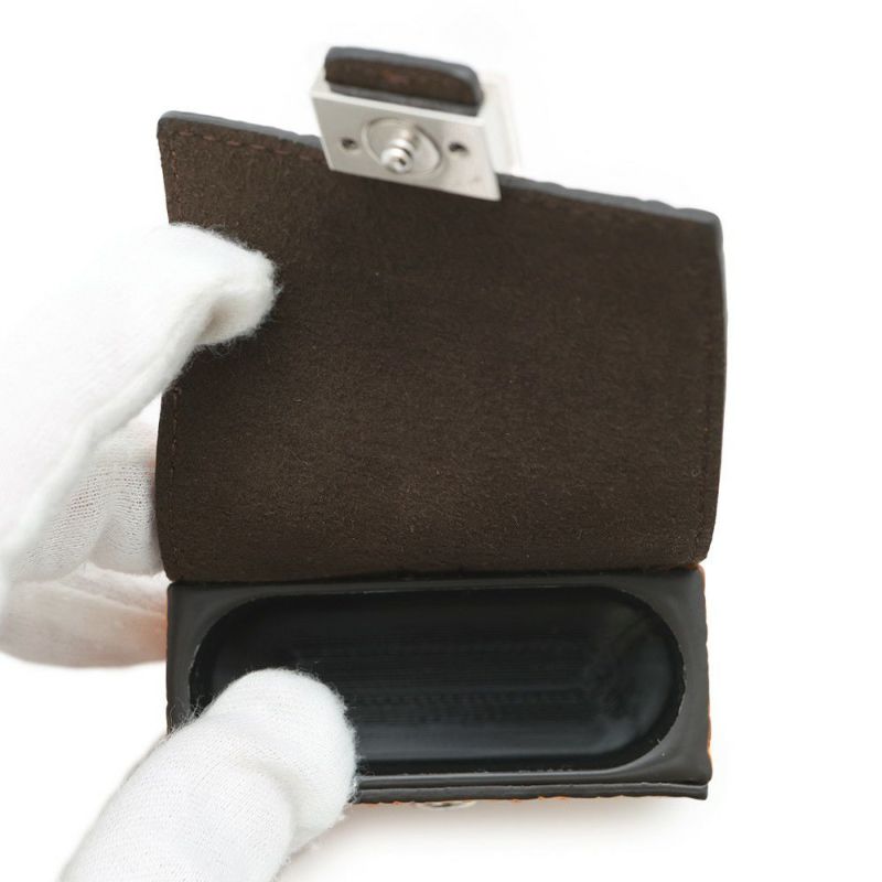 フェンディ AirPods Pro ケース バゲット クロコダイル 7AS157 FENDI チャーム