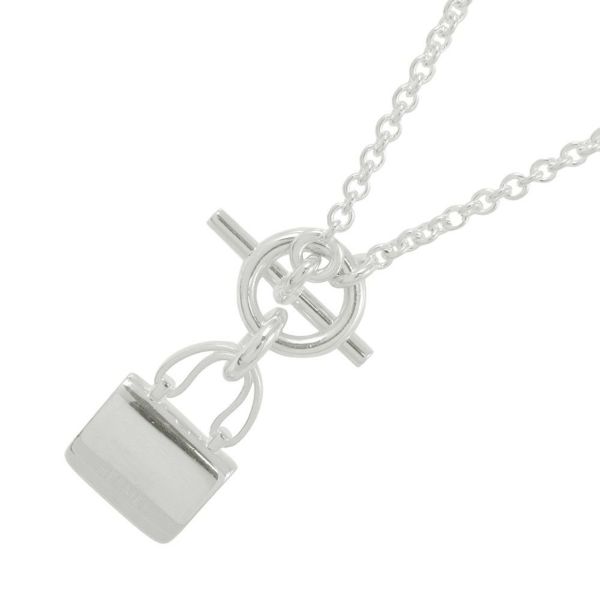 エルメス ネックレス アミュレット コンスタンス ペンダント ネックレス SV925シルバー HERMES ジュエリー
