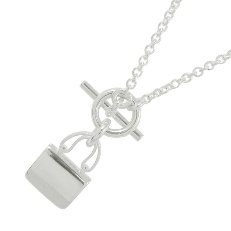 エルメス ネックレス アミュレット コンスタンス ペンダント ネックレス SV925シルバー HERMES ジュエリー