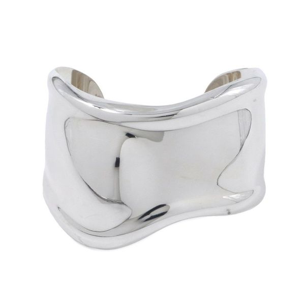 ティファニー ブレスレット エルサ・ペレッティ スモールボーン カフ ミディアム SV925シルバー 右手用 Tiffany&Co.