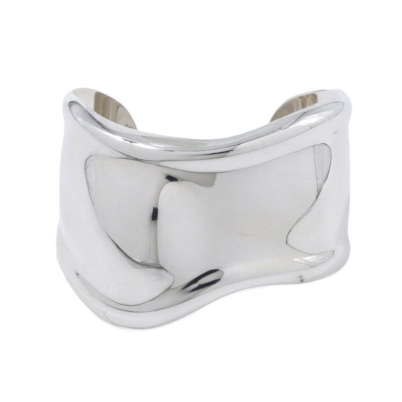 ティファニー ブレスレット エルサ・ペレッティ スモールボーン カフ ミディアム SV925シルバー 右手用 Tiffany&Co.