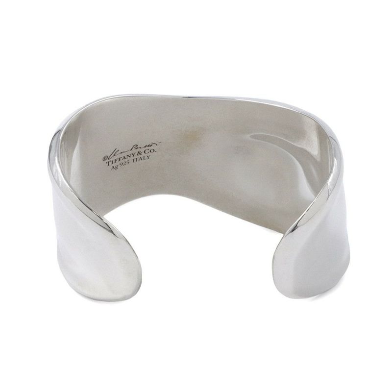 ティファニー ブレスレット エルサ・ペレッティ スモールボーン カフ ミディアム SV925シルバー 右手用 Tiffany&Co.
