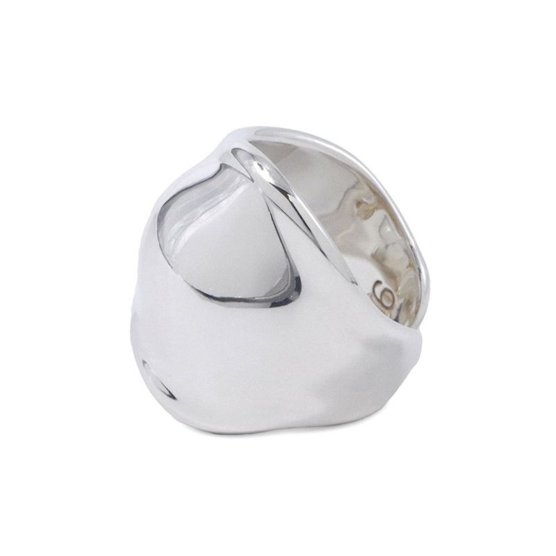 ティファニー リング エルサ・ペレッティ ボーン リング SV925シルバー リングサイズ6 74238300 Tiffany&Co. ジュエリー