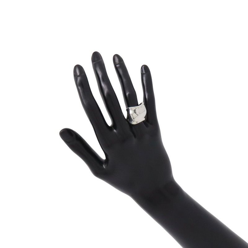 ティファニー リング エルサ・ペレッティ ボーン リング SV925シルバー リングサイズ6 74238300 Tiffany&Co. ジュエリー