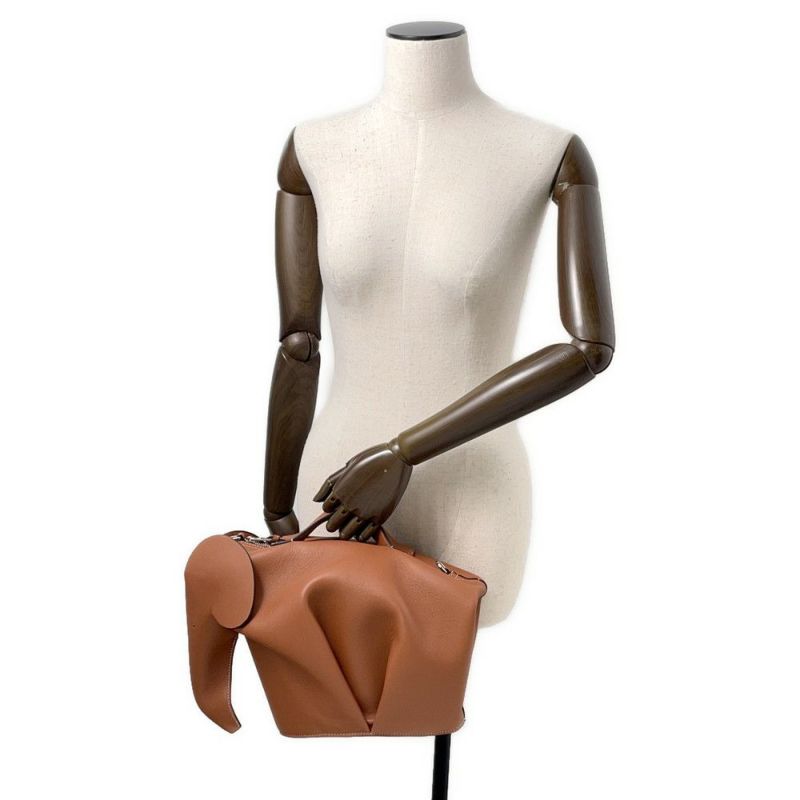 ロエベ ハンドバッグ エレファント ラージ レザー B623A18X01 LOEWE 2wayショルダー