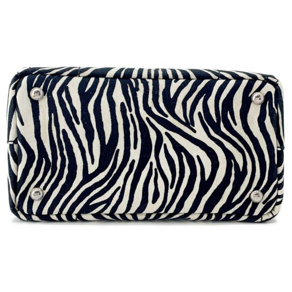 プラダ トートバッグ カナパ CANAPA ゼブラ 1BG439 PRADA バッグ 2wayショルダー