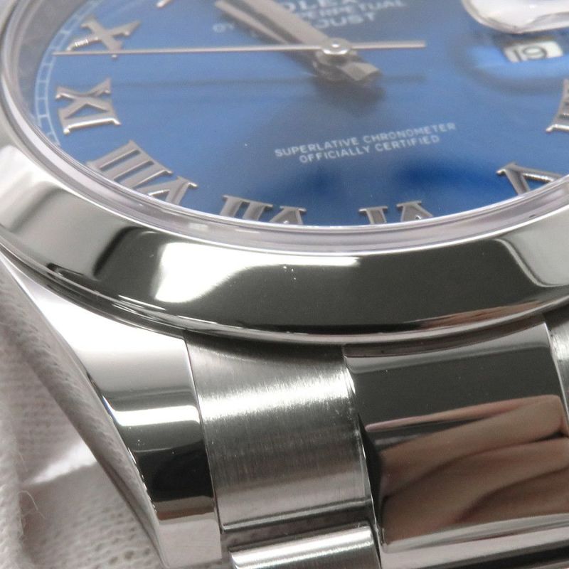 ロレックス デイトジャスト41 126300 ROLEX 腕時計 アズーロブルー文字盤