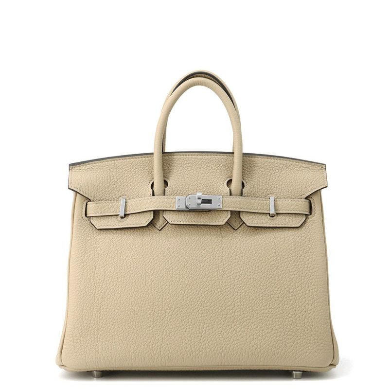 エルメス バーキン25 トレンチ/シルバー金具 トゴ K刻印 HERMES Birkin ハンドバッグ