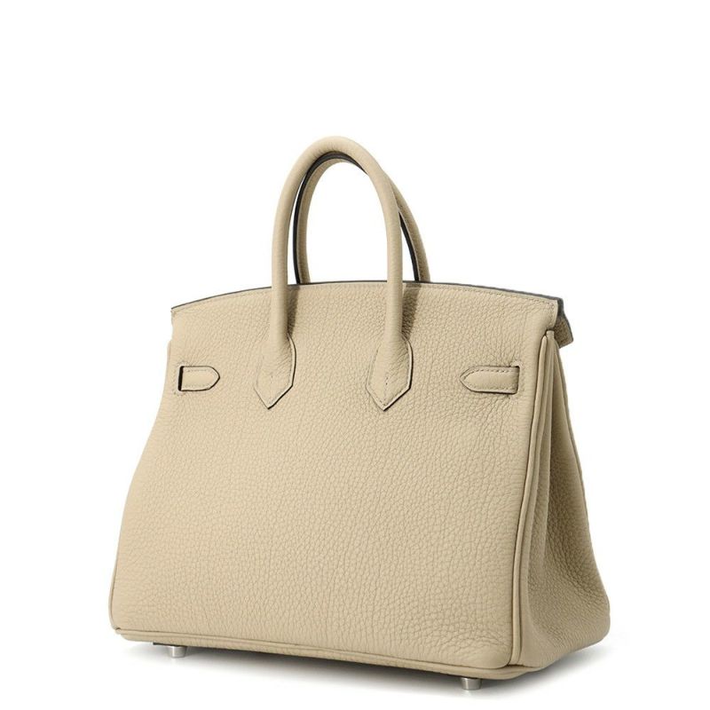 エルメス バーキン25 トレンチ/シルバー金具 トゴ K刻印 HERMES Birkin ハンドバッグ