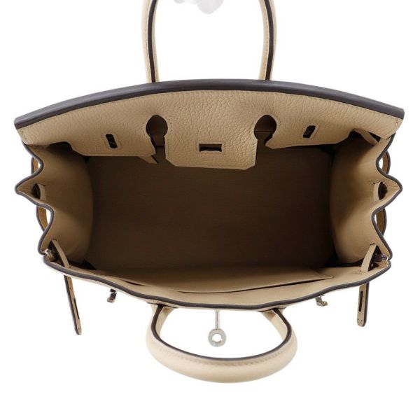 エルメス バーキン25 トレンチ/シルバー金具 トゴ K刻印 HERMES Birkin ハンドバッグ