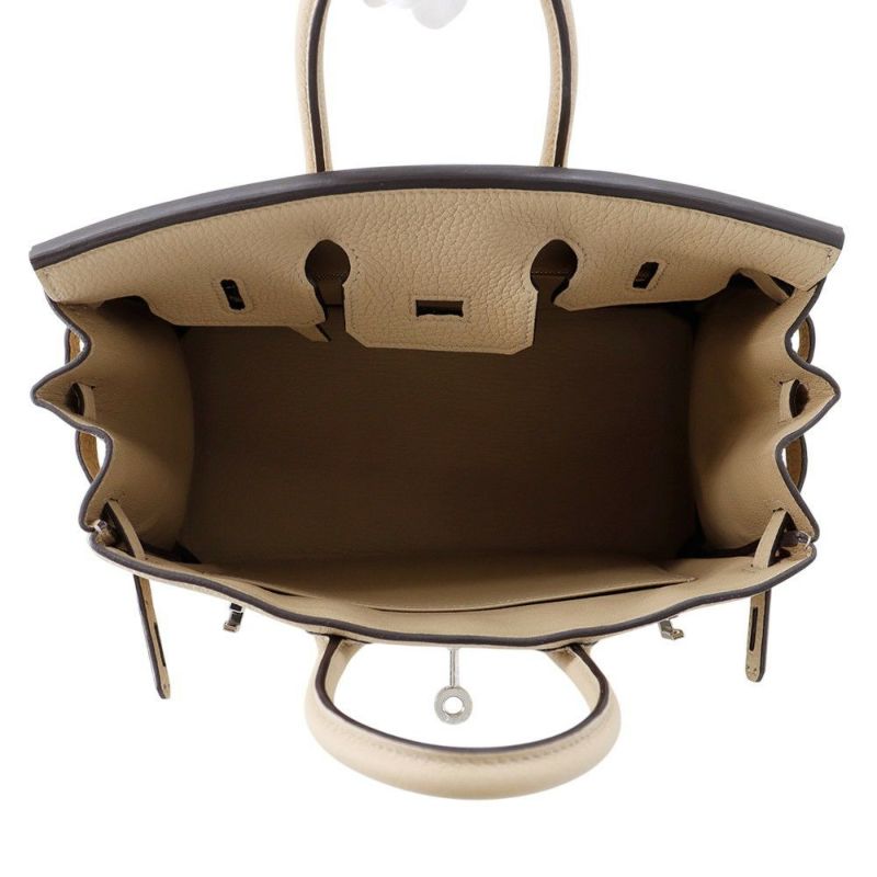 エルメス バーキン25 トレンチ/シルバー金具 トゴ K刻印 HERMES Birkin ハンドバッグ