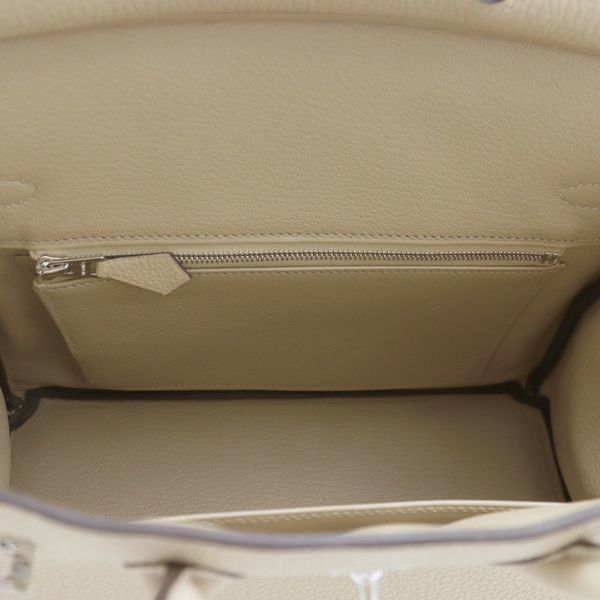 エルメス バーキン25 トレンチ/シルバー金具 トゴ K刻印 HERMES Birkin ハンドバッグ