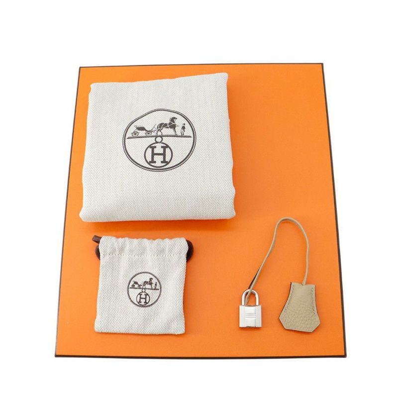 エルメス バーキン25 トレンチ/シルバー金具 トゴ K刻印 HERMES Birkin ハンドバッグ