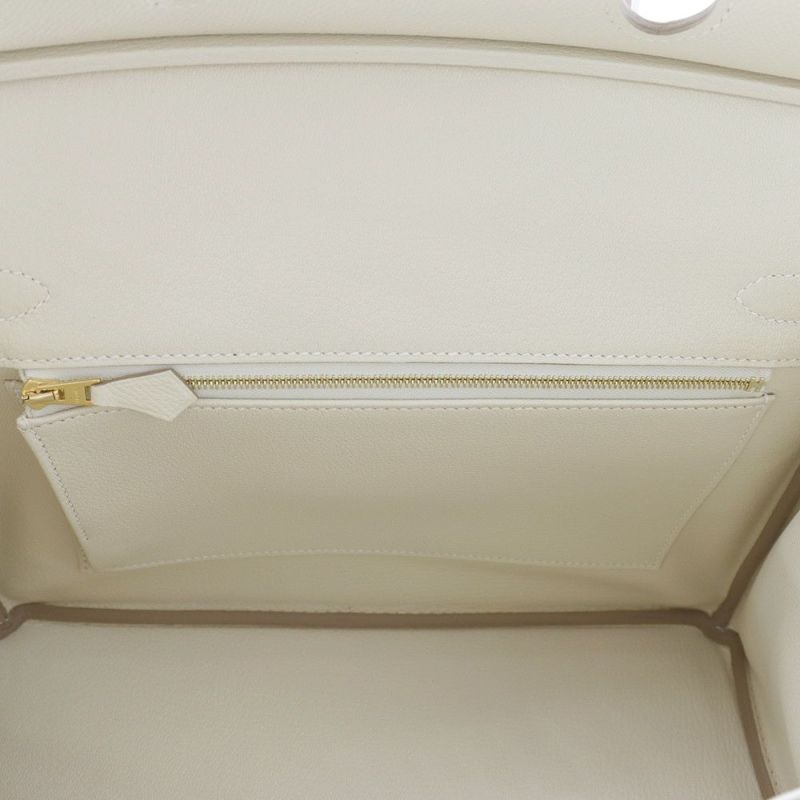 エルメス バーキン30 クレ/ゴールド金具 エプソン K刻印 HERMES Birkin ハンドバッグ