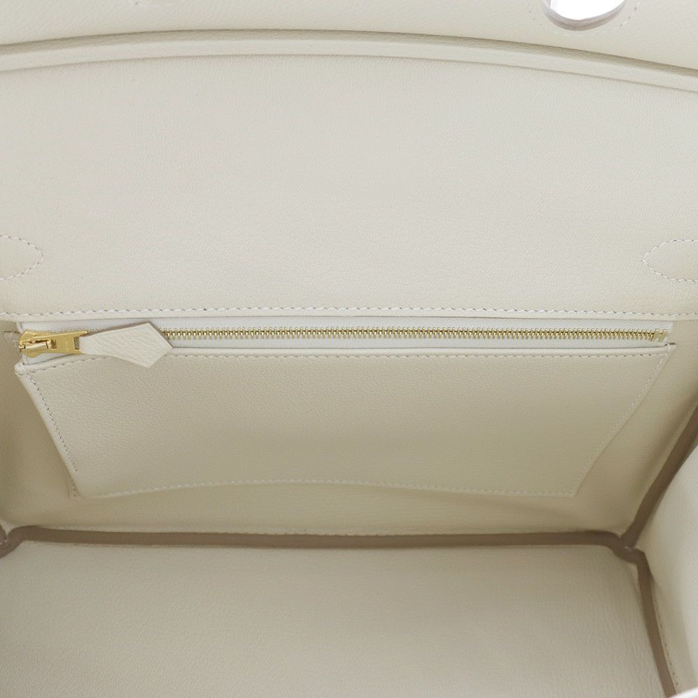 エルメス バーキン30 クレ/ゴールド金具 エプソン K刻印 HERMES Birkin ハンドバッグ