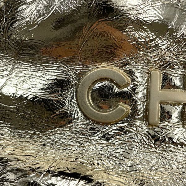 シャネル チェーンショルダーバッグ CHANEL22 スモール シャイニーカーフレザー AS3260 CHANEL ポーチ付き