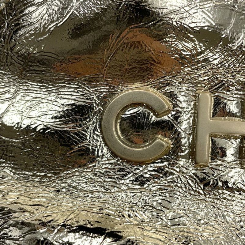 シャネル チェーンショルダーバッグ CHANEL22 スモール シャイニーカーフレザー AS3260 CHANEL ポーチ付き