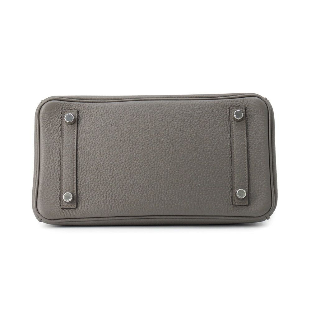 エルメス バーキン25 エタン/シルバー金具 トゴ U刻印 HERMES Birkin ハンドバッグ