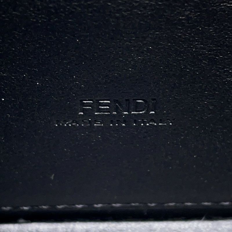 フェンディ ハンドバッグ ファースト サイト ナノ 7AS173 FENDI バッグ チェーン 黒