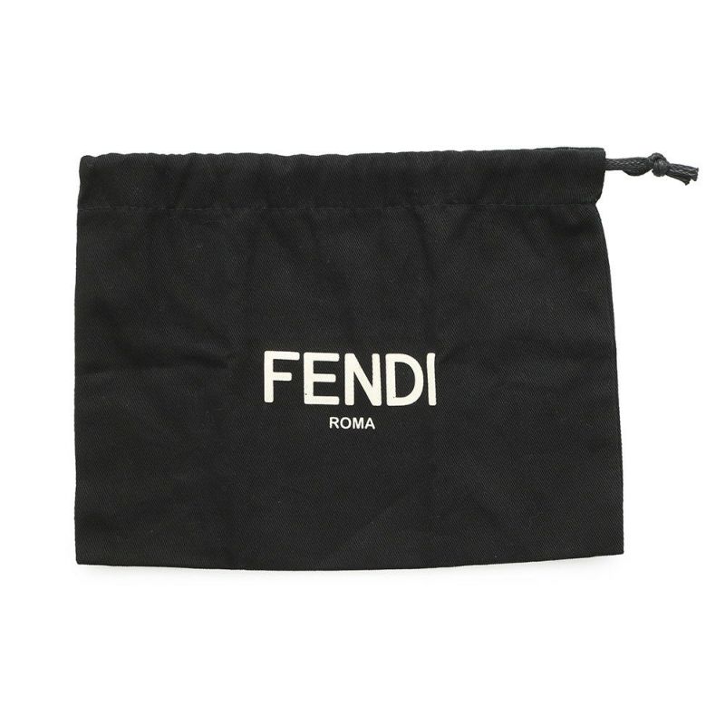 フェンディ ハンドバッグ ファースト サイト ナノ 7AS173 FENDI バッグ チェーン 黒