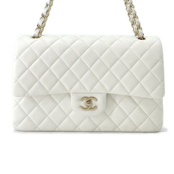 シャネル チェーンショルダーバッグ ココマーク マトラッセ30 キャビアスキン A58600 CHANEL