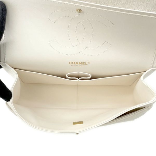 シャネル チェーンショルダーバッグ ココマーク マトラッセ30 キャビアスキン A58600 CHANEL