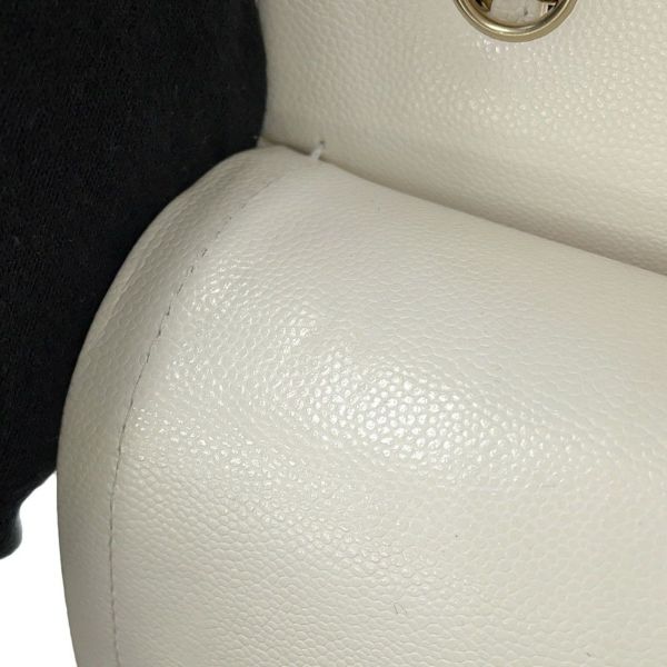 シャネル チェーンショルダーバッグ ココマーク マトラッセ30 キャビアスキン A58600 CHANEL