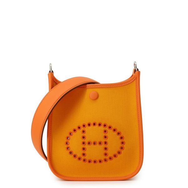 エルメス ワンショルダー ネオ エブリンTPM ジョーヌドール/フー/シルバー金具 トワルオフィシェ/スイフト W刻印