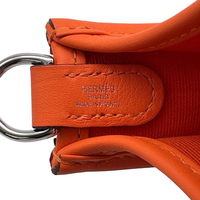 エルメス ワンショルダー ネオ エブリンTPM ジョーヌドール/フー/シルバー金具 トワルオフィシェ/スイフト W刻印