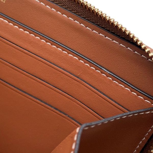 バーバリー 長財布 チェック ラウンドジップウォレット  PVC 80944381 BURBERRY 財布