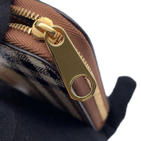 バーバリー 長財布 チェック ラウンドジップウォレット  PVC 80944381 BURBERRY 財布