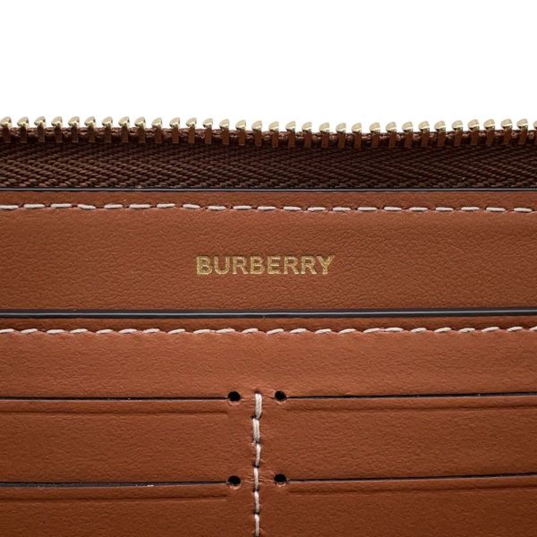 バーバリー 長財布 チェック ラウンドジップウォレット  PVC 80944381 BURBERRY 財布